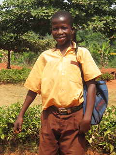 6th grade, second son of a cocoa farmer