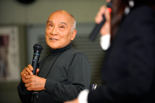 ACE法人化5周年記念シンポジウムに登壇くださった谷川俊太郎さん