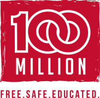 100 million logo